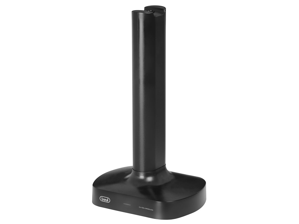 Trevi FRS 1480 R Cuffie Con cavo e senza cavo A Padiglione MUSICA USB tipo-C Base di ricarica Nero