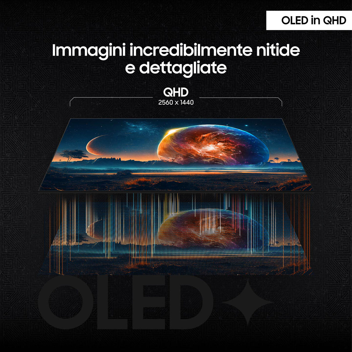 Samsung Monitor Gaming Odyssey OLED G6 - G61SD da 27''