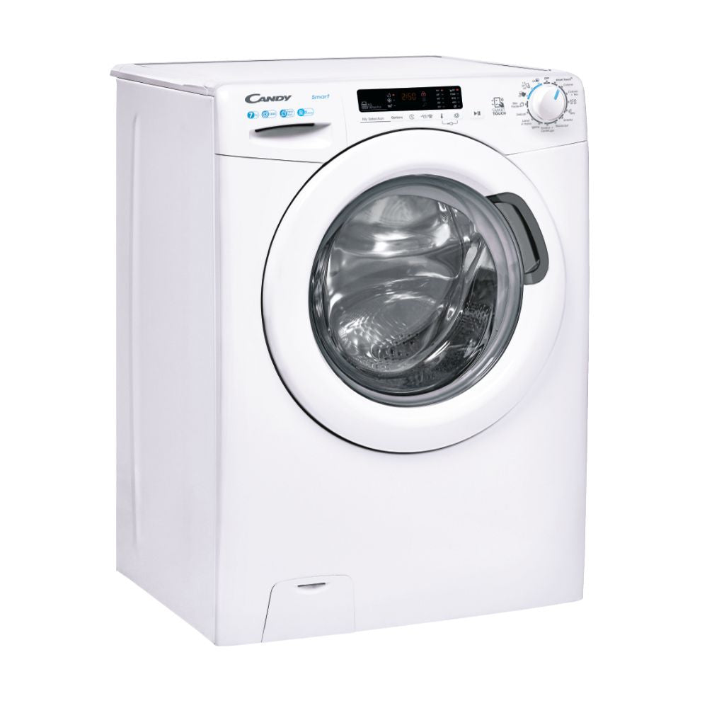 Candy Smart CSS4372DW4/1-11 lavatrice Caricamento frontale 7 kg 1300 Giri/min Bianco