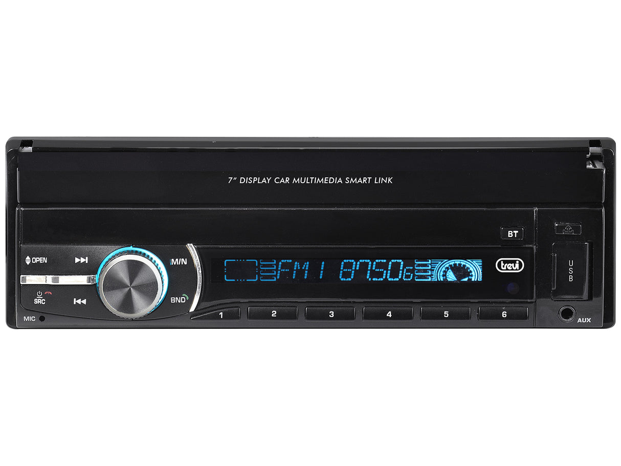 Trevi AUTORADIO DAB FM 200W CON MONITOR 7" WIRELESS USB SD AUX-IN MDV 6380 DAB