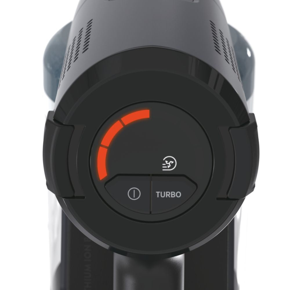 Hoover HF4, Aspirapolvere senza filo, Nero/Argento, 0,7L, Senza sacchetto