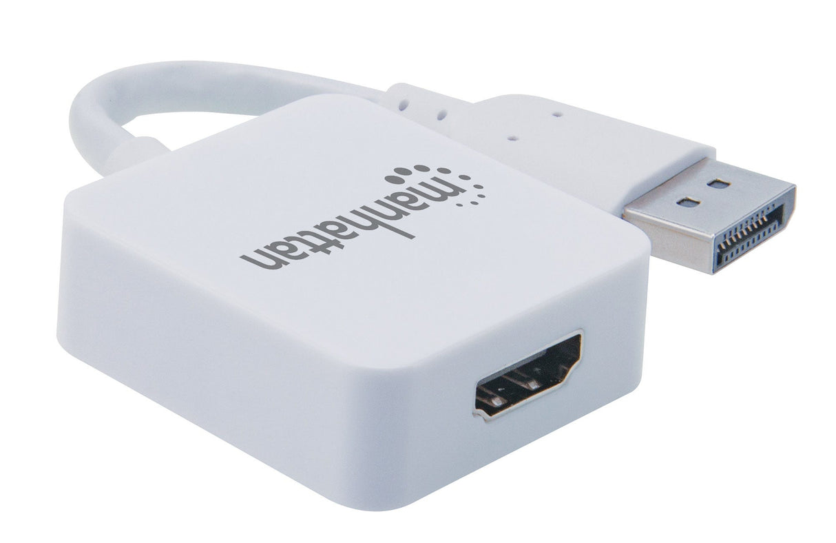 Manhattan 152648 cavo e adattatore video 0,11 m DisplayPort HDMI tipo A (Standard) Bianco