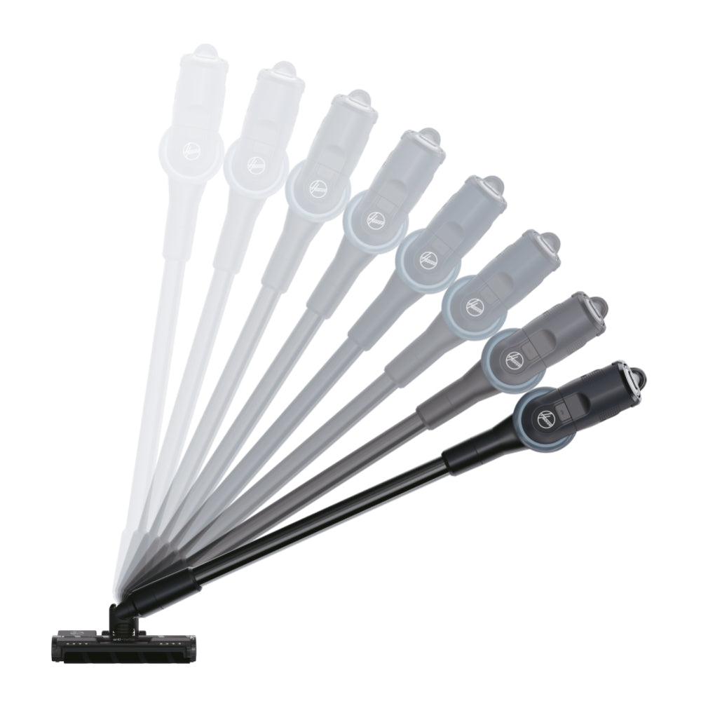 Hoover HF4, Aspirapolvere senza filo, Nero/Argento, 0,7L, Senza sacchetto