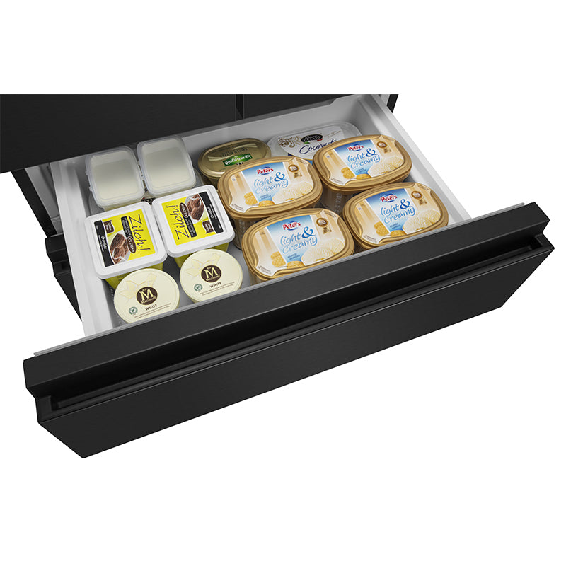 Hisense RF540N4SBF2 frigorifero side-by-side Libera installazione 533 L E Nero