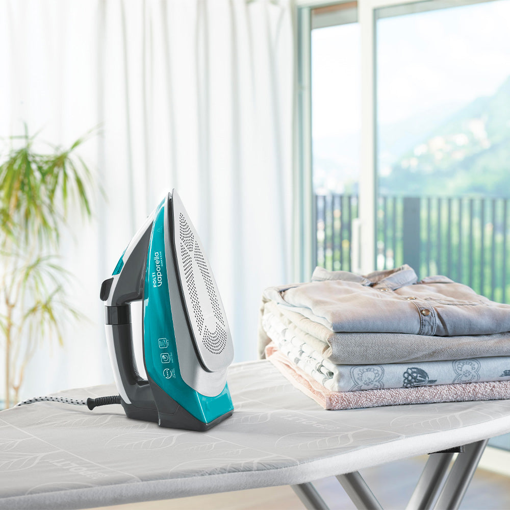 Polti Vaporella Quick & Slide QS220 Ferro a vapore Alluminio 2400 W Verde, Bianco