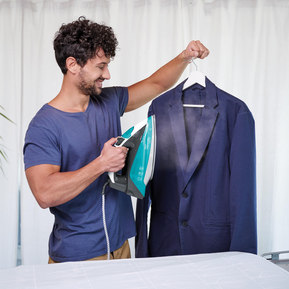 Polti Vaporella Quick & Slide QS220 Ferro a vapore Alluminio 2400 W Verde, Bianco