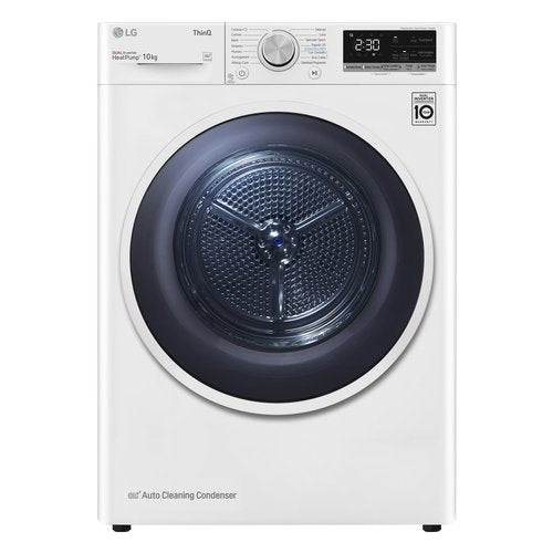 LG RH10V9AV4W asciugatrice Libera installazione Caricamento frontale 10 kg A+++ Bianco