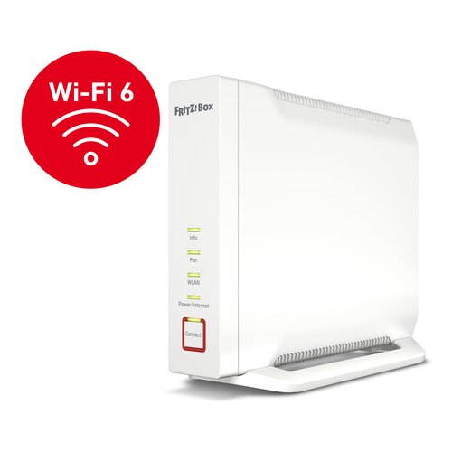 FRITZ!Box 4060 router wireless Gigabit Ethernet Banda tripla (2.4 GHz/5 GHz/5 GHz) Bianco