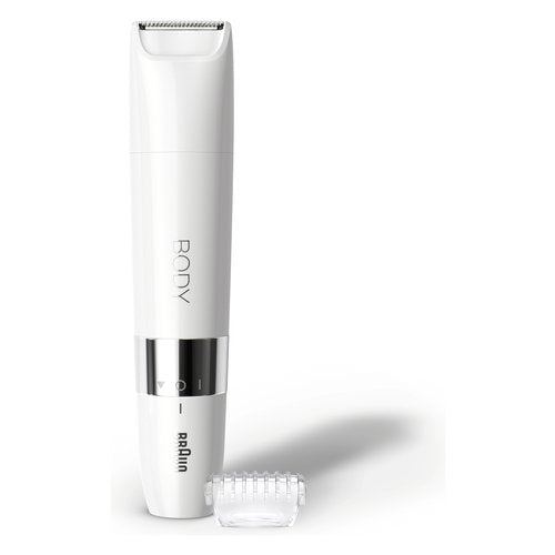 Braun Mini Rifinitore Corpo BS1000, Rifinitore Elettrico Corpo Uomo E Donna, Bianco