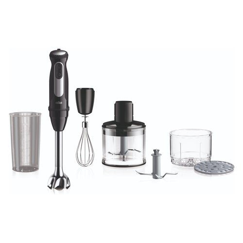 Braun MultiQuick 5 MQ55.254MBK 0,5 L Frullatore ad immersione 1000 W Nero, Acciaio inox