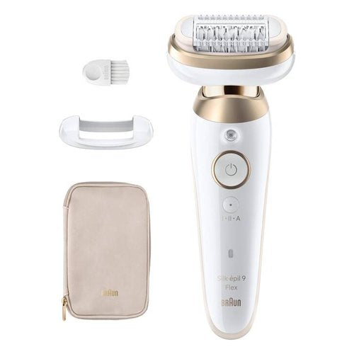 Braun Silk-épil 9 BR2-225328 epilatore 40 pinzette Grigio, Bianco