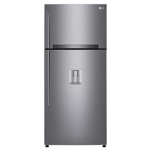 LG GTF744PZPED Frigorifero doppia porta, Classe E, 509L, Wi-Fi, Dispenser acqua, Inox