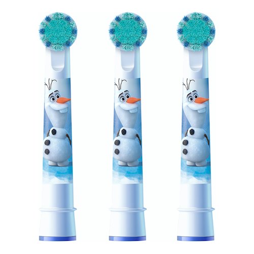 Oral-B Testine Di Ricambio Pro Kids Con Disney Frozen, 3 Testine