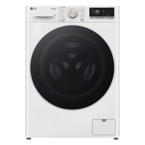 LG F4R7011TSWG Lavatrice 11kg AI DD, Classe A-10%, 1400 giri, TurboWash, Vapore