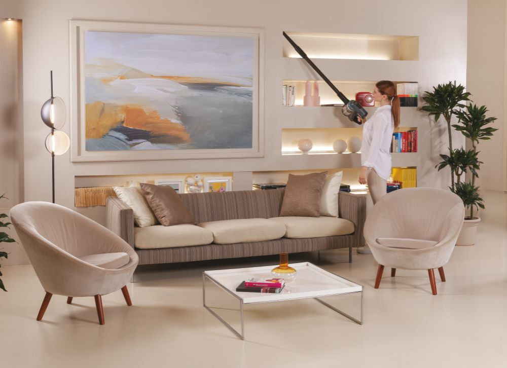 Hoover HF4, Aspirapolvere senza filo, Nero/Argento, 0,7L, Senza sacchetto