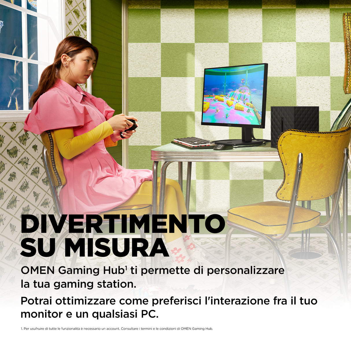 OMEN by HP Monitor da gaming 27" FHD 165 Hz – OMEN 27