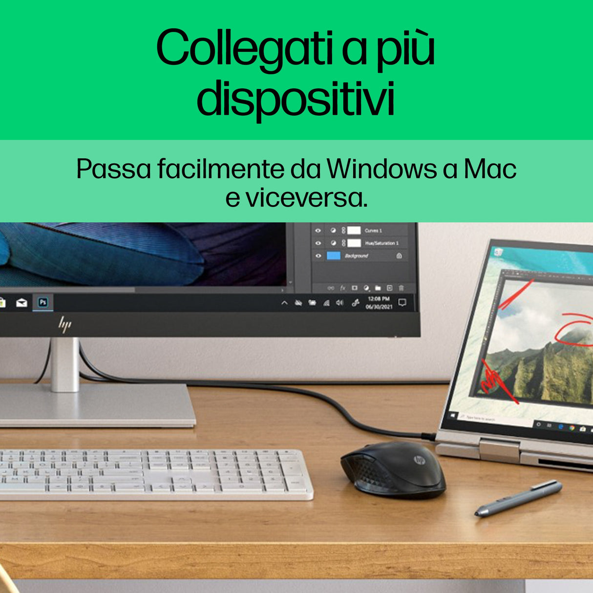 HP Mouse wireless multi-dispositivo 430