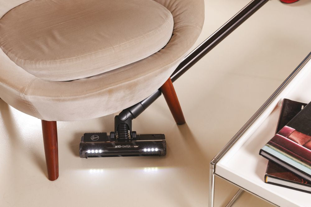 Hoover HF4, Aspirapolvere senza filo, Nero/Argento, 0,7L, Senza sacchetto