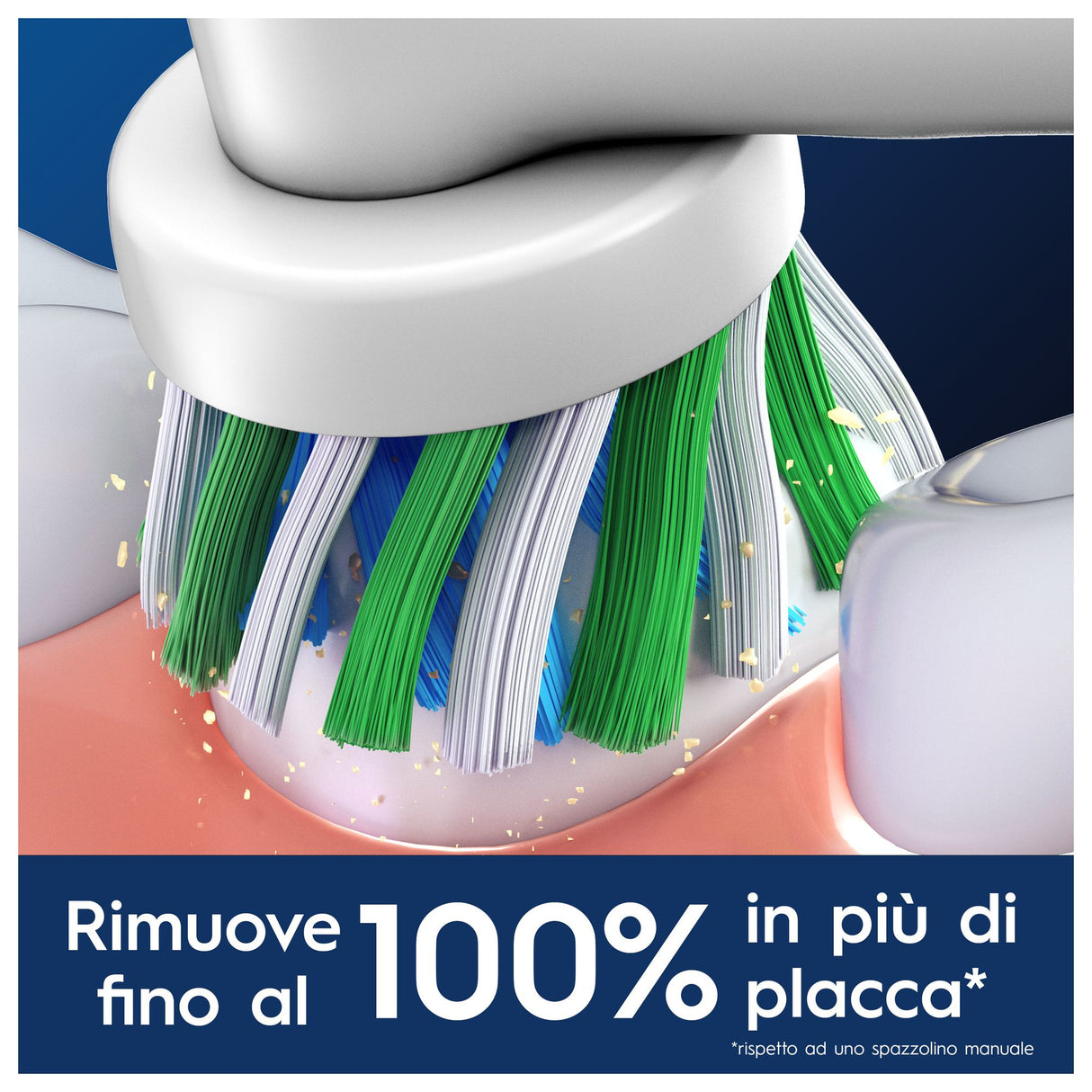 Oral-B CrossAction Testine Di Ricambio Pro Cross Action, 5 Testine