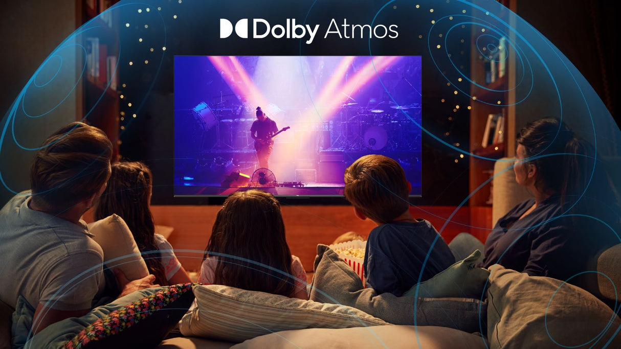 TCL C69 Serie C6 Smart TV QLED 4K 43" 43C69B, Dolby Vision, Dolby Atmos, Google TV
