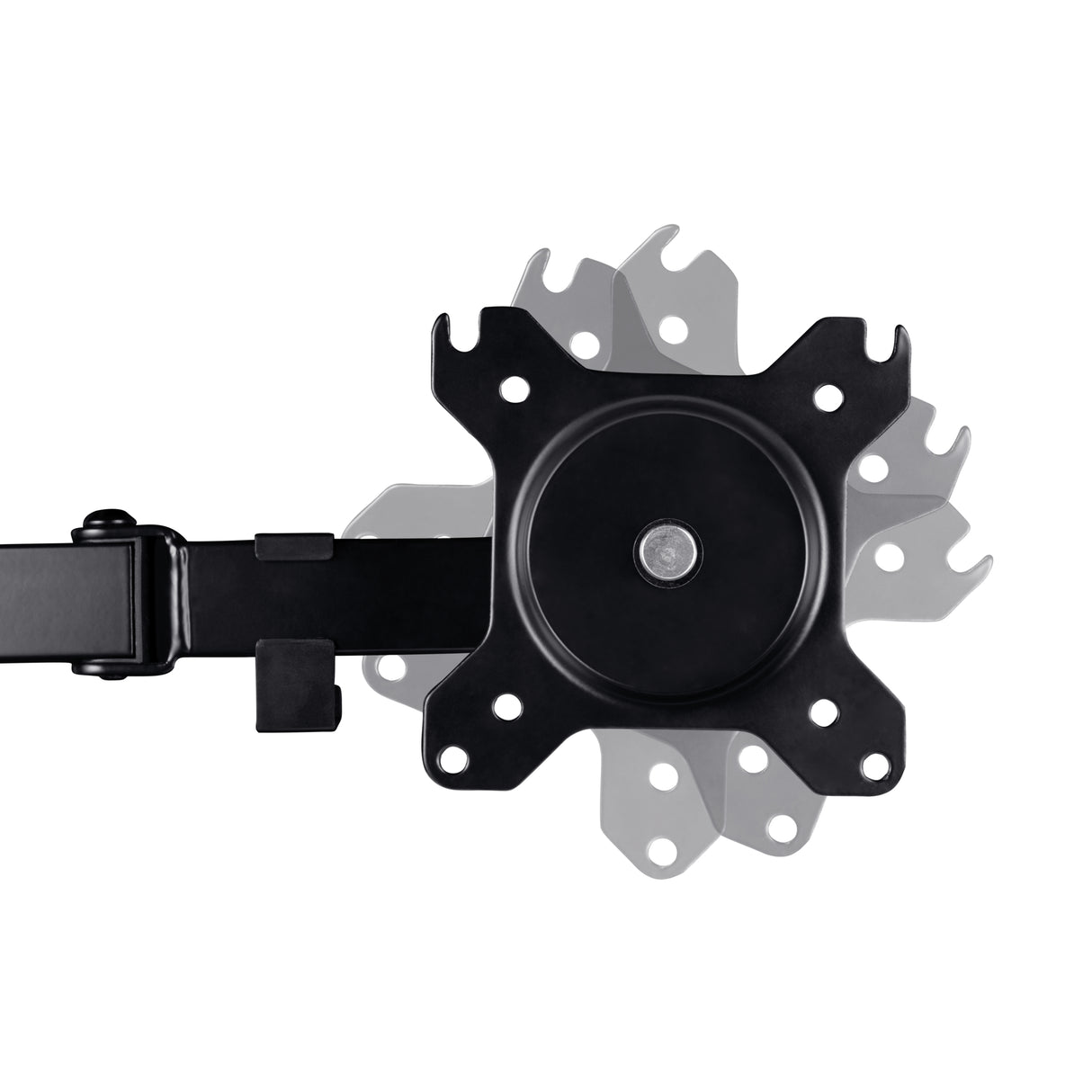 Trust GXT 1120 Mara Dual Monitor Arm 81,3 cm (32") Scrivania Nero