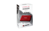 Kingston Technology 1TB SSD esterno XS1000 USB 3.2 Gen 2, Rosso