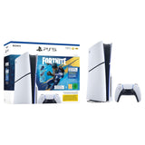 PS5 Console 1TB Standard Slim White + Fortnite Flowering Chaos