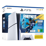 PS5 Console 1TB Standard Slim White + Fortnite Flowering Chaos