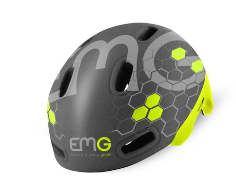 EMG HM 09 CASCO MONOPATTINO/BICICLETTA OMOLOGAZIONE EU L GRIGIO