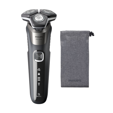 Rasoio barba Philips S5887 10 SERIE 5000 SkinIQ Grigio carbone