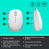 Logitech M171 mouse Ufficio Ambidestro RF Wireless Ottico