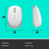 Logitech M171 mouse Ufficio Ambidestro RF Wireless Ottico