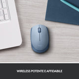 Logitech M171 mouse Ufficio Ambidestro RF Wireless Ottico