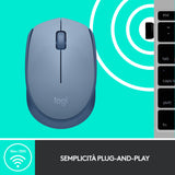 Logitech M171 mouse Ufficio Ambidestro RF Wireless Ottico