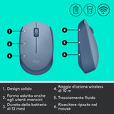 Logitech M171 mouse Ufficio Ambidestro RF Wireless Ottico