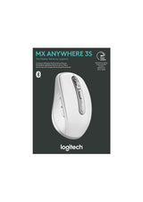 Logitech MX Anywhere 3S mouse Ufficio Mano destra RF senza fili + Bluetooth Laser 8000 DPI