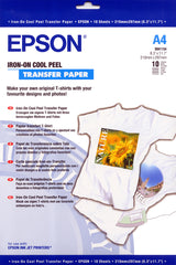 Epson Iron-on-Transfer Paper - A4 - 10 Fogli