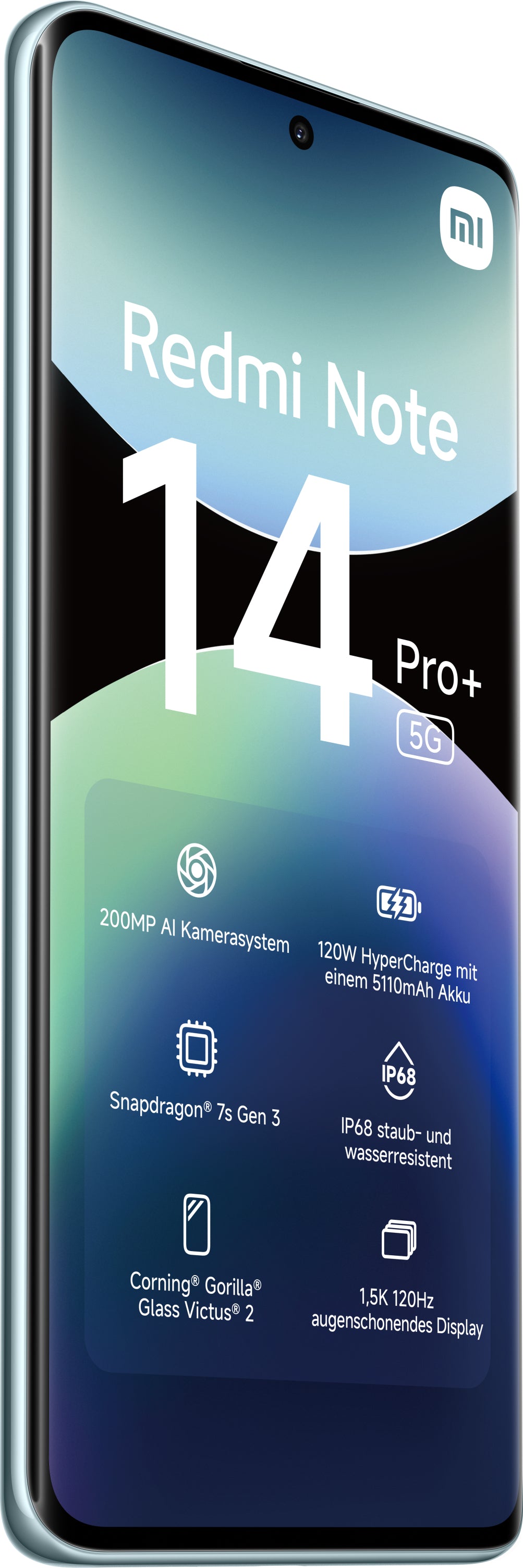Xiaomi Redmi Note 14 Pro+ 5G 16,9 cm (6.67") Doppia SIM USB tipo-C 8 GB 256 GB 5110 mAh Blu