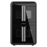 Cecotec Cecofry DuoLevel 12000 Window Doppia 12 L Indipendente 2900 W Friggitrice ad aria calda Nero