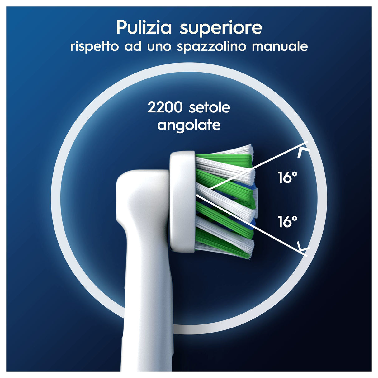 Oral-B CrossAction 9 pz Bianco