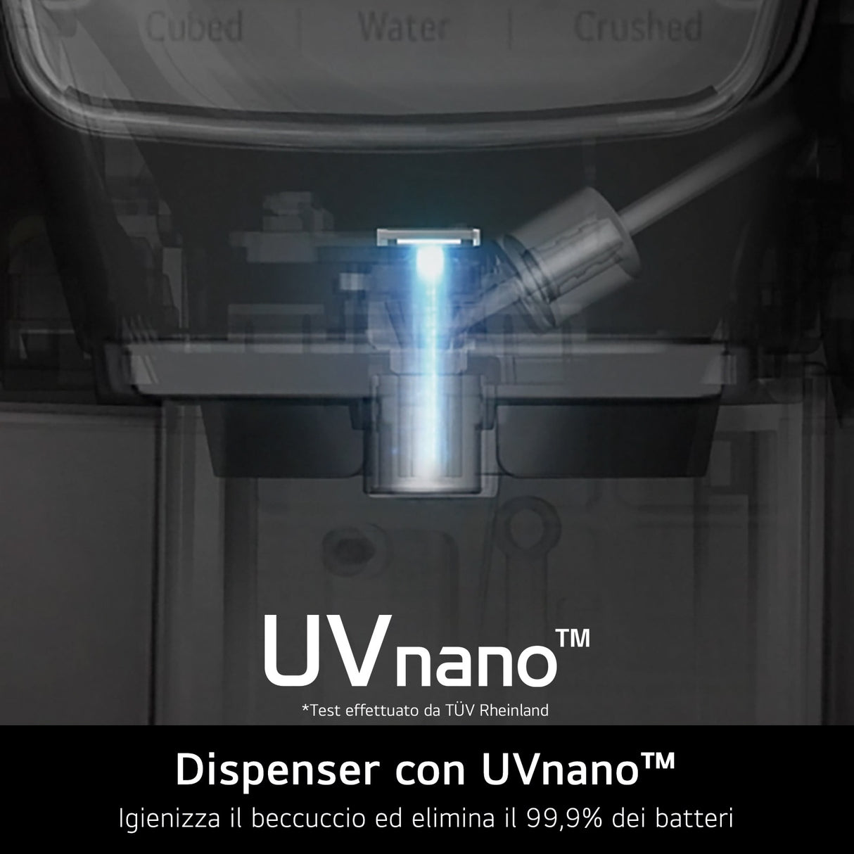 LG GML960PYBE Frigorifero Multidoor, Classe E, 641L, Wi-Fi, Drink dispenser, UVnano, Metal Fresh, No frost, Argento