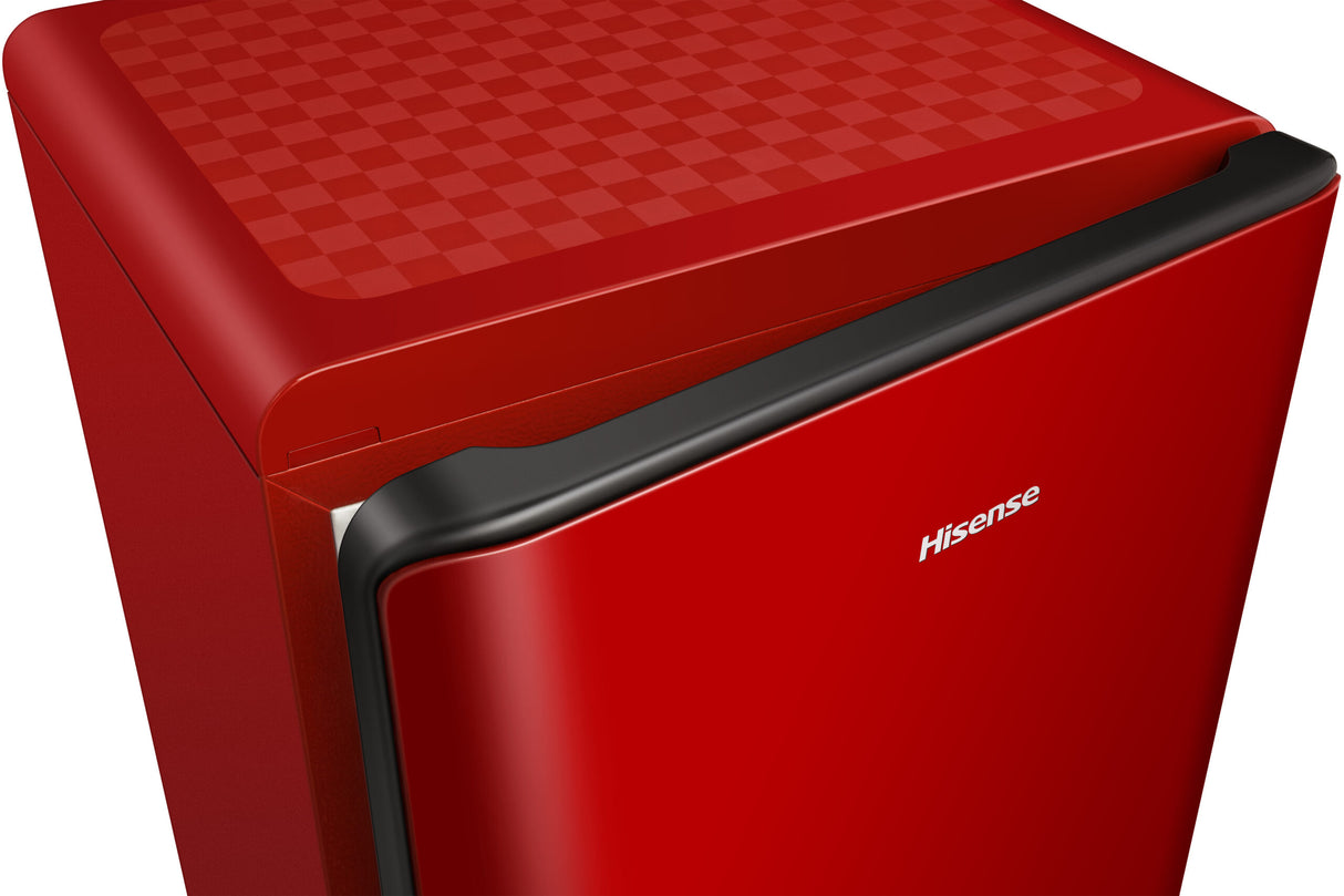 Hisense RR106D4CRE monoporta Libera installazione 82 L E Rosso