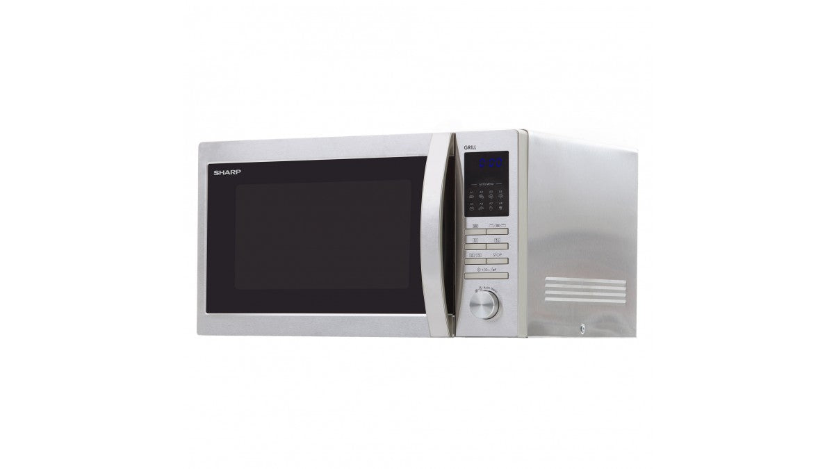 Sharp R722STWE Acciaio inox Solo microonde Superficie piana 25 L 900 W