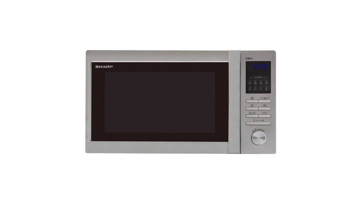 Sharp R722STWE Acciaio inox Solo microonde Superficie piana 25 L 900 W