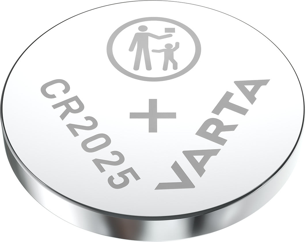 Varta LITHIUM Coin CR2025 (Batteria a bottone, 3V) Blister da 2