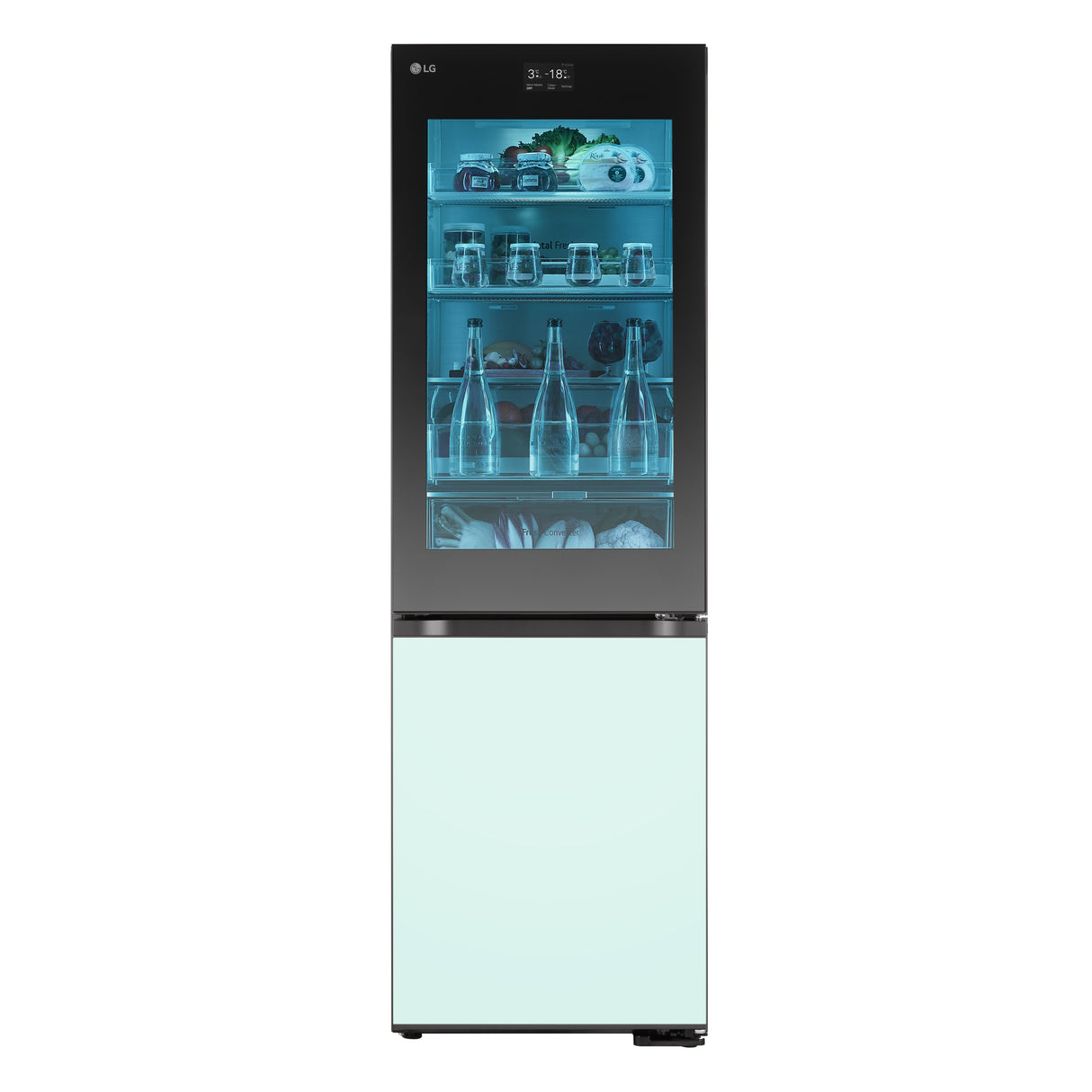 LG MoodUP GBG719MDNN Frigo combinato InstaView, Classe D, 352L , Colore personalizzabile