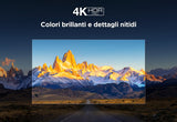 TCL C69 Serie C6 Smart TV QLED 4K 43" 43C69B, Dolby Vision, Dolby Atmos, Google TV