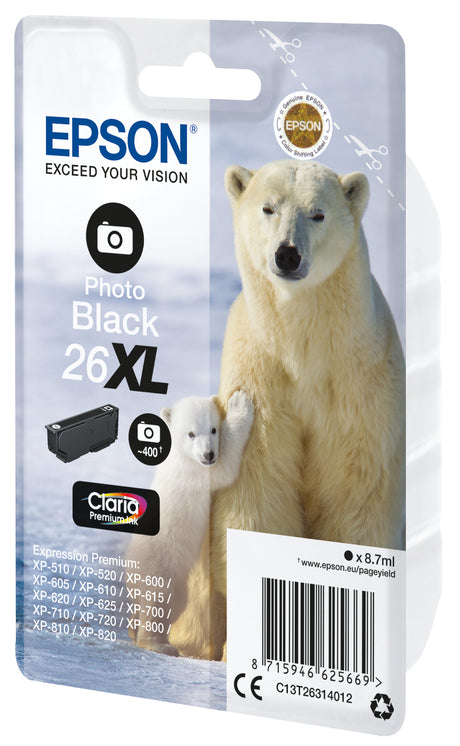 Epson Polar bear Cartuccia Nero-foto xl