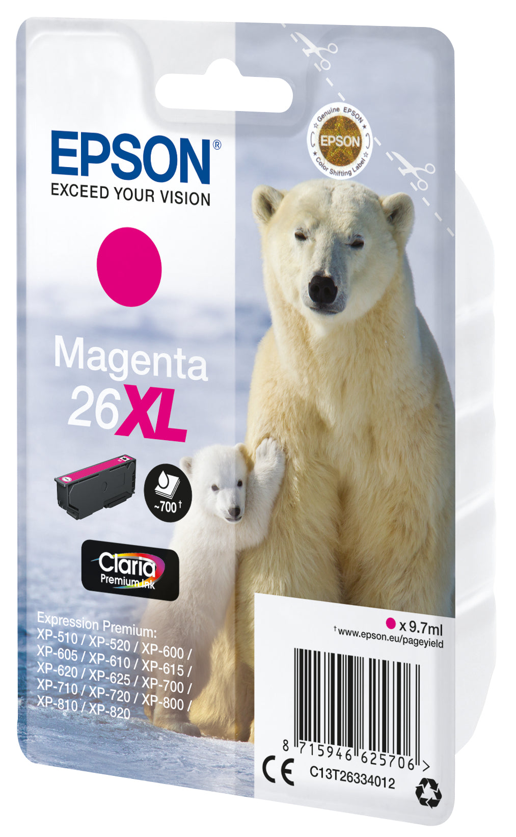 Epson Polar bear Cartuccia Magenta xl