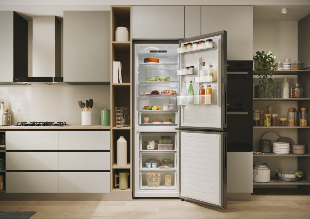 Candy Fresco CNCQ2T618EX Libera installazione 355 L E Acciaio inox